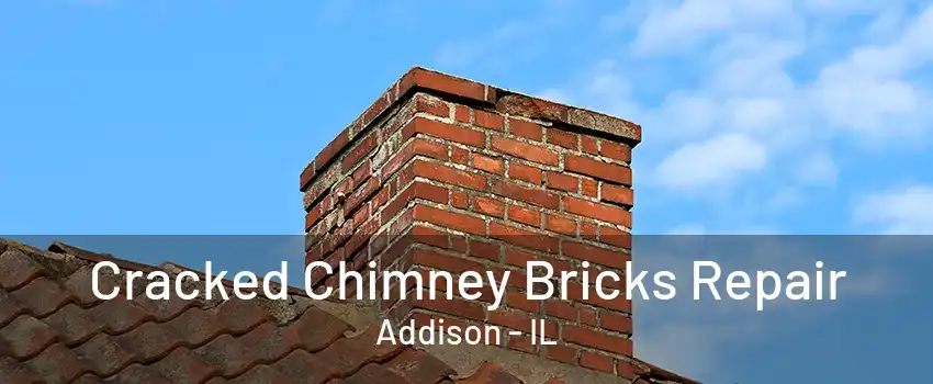 Cracked Chimney Bricks Repair Addison - IL