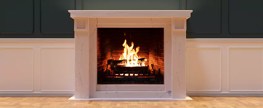 Open Flame Wood-Burning Fireplace Installation Services in Addison, Illinois